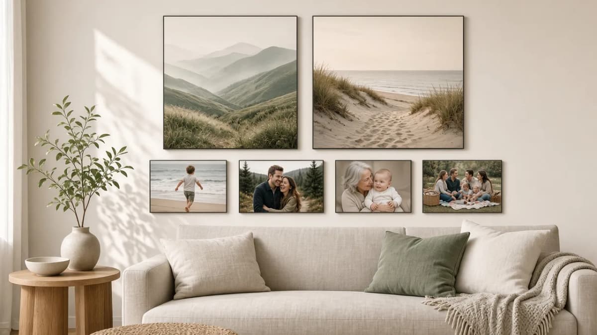 Kako spojiti fotografije umjetnika s vlastitim fotografijama u jednoj galeriji