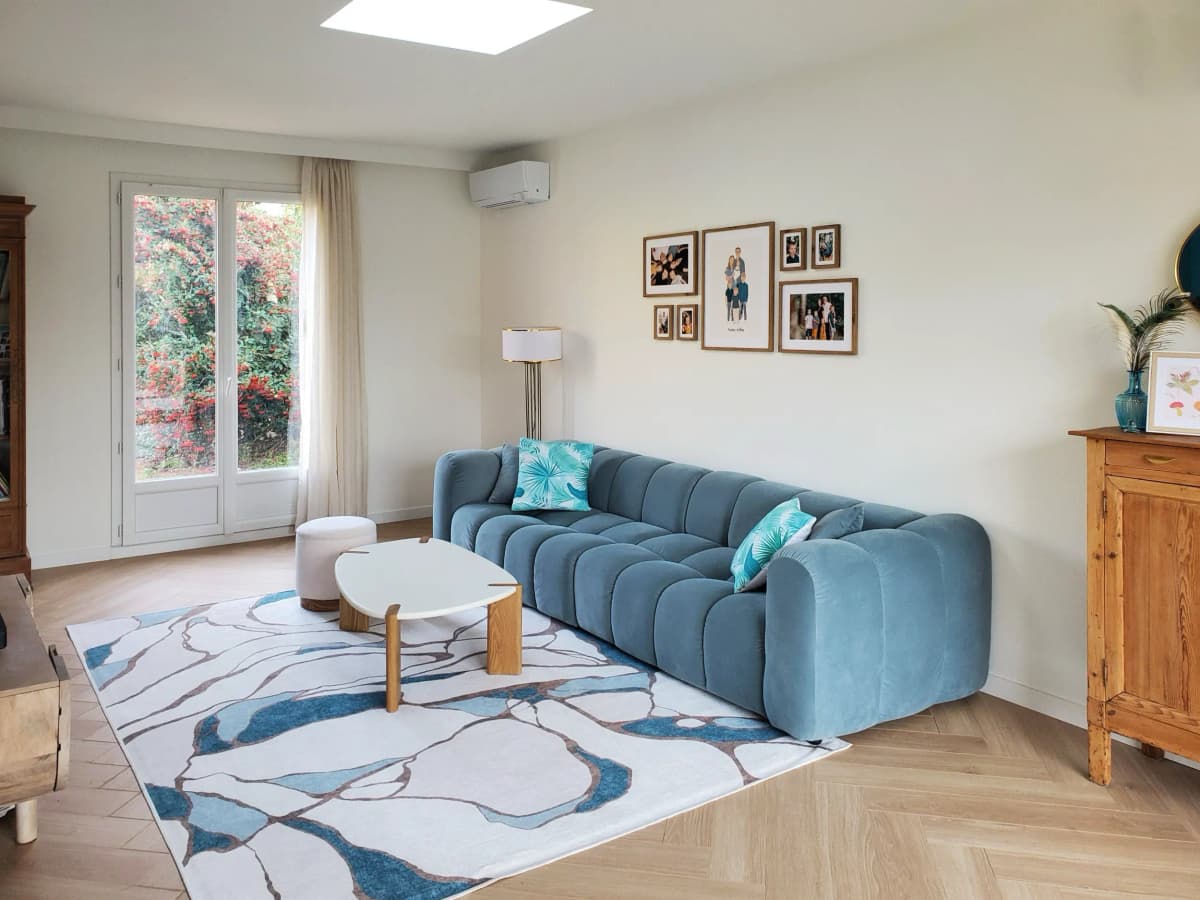 Familiegalerij Muur boven de bank - een verhaal van buitengewone transformatie