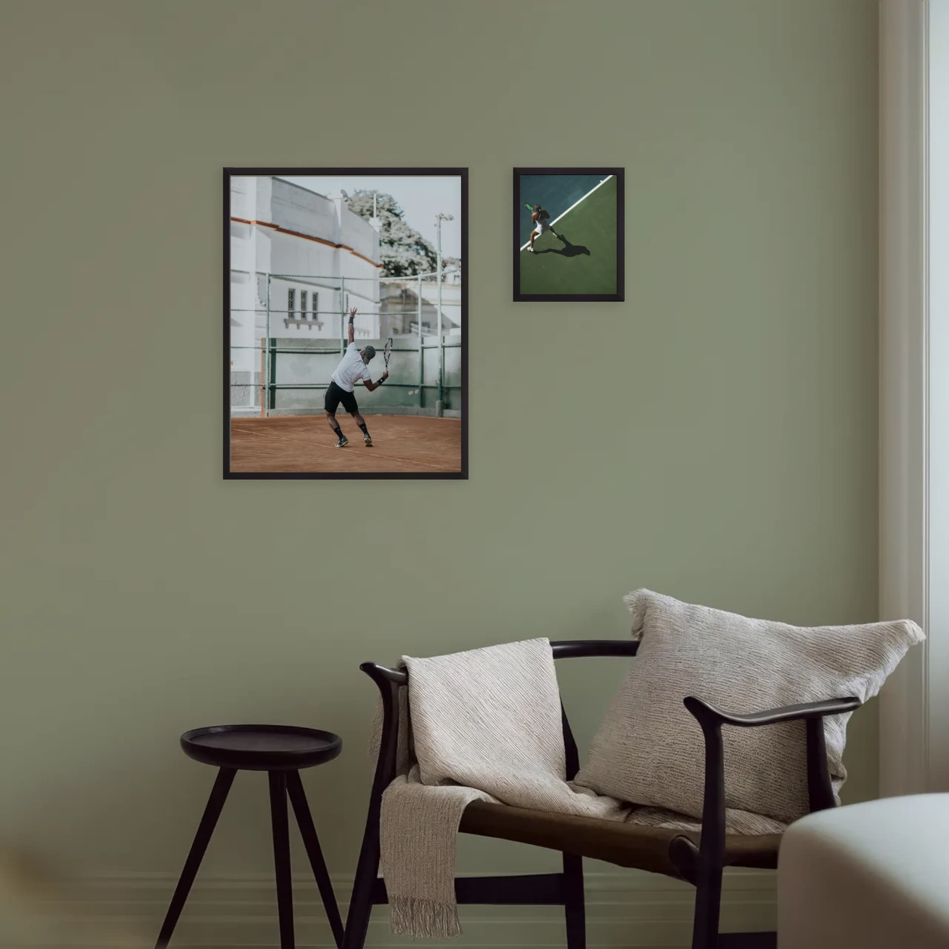 Pared de fotos 2 marcos - Anchor Wing - vista interior