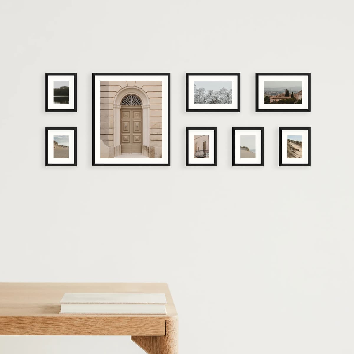 Parete fotografica 8 cornici - Crosspoint - vista interna