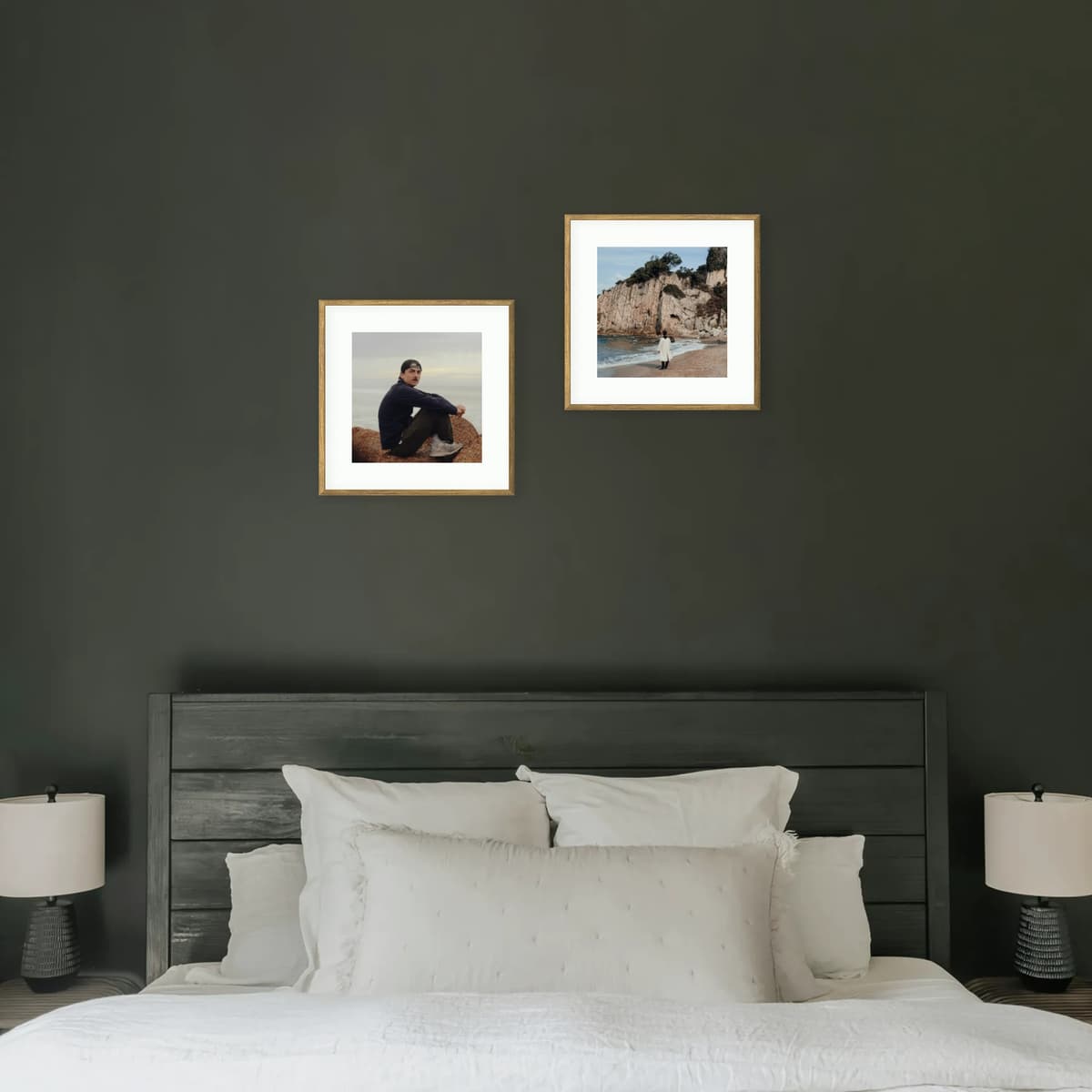 Parete fotografica 2 cornici - Flusso Hygge - vista interna