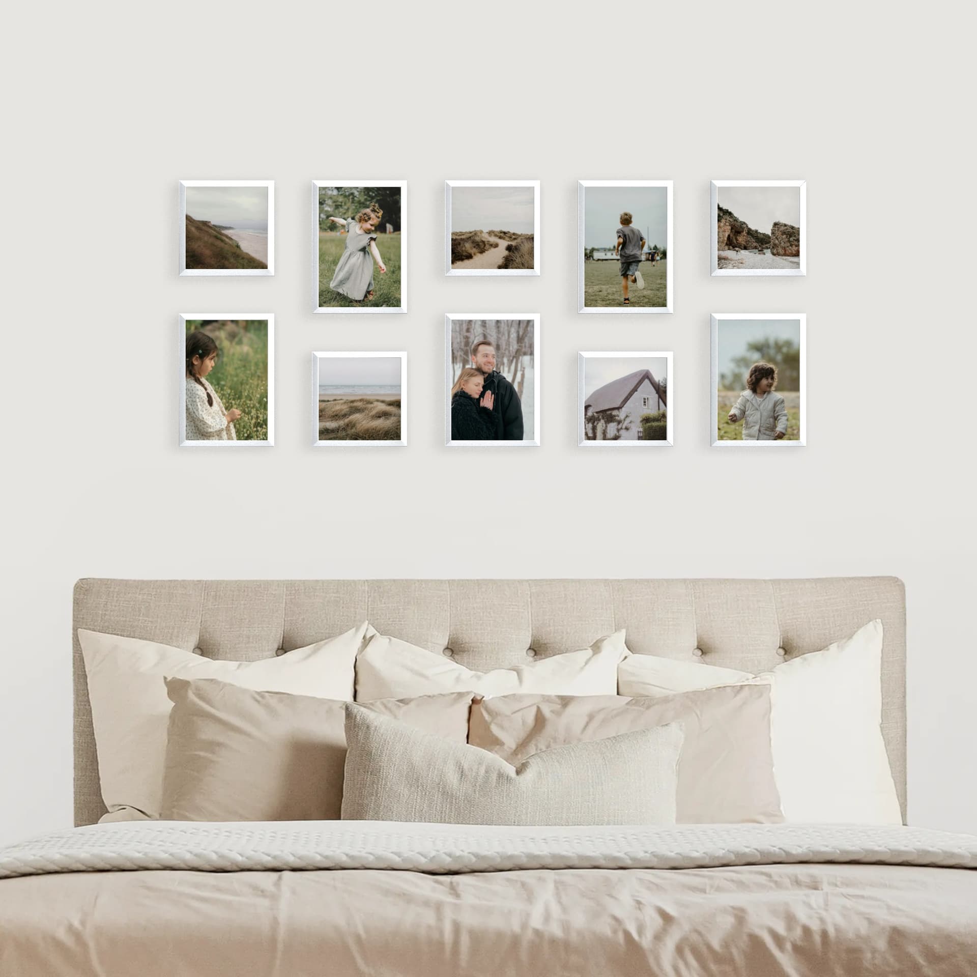 Parete fotografica 10 cornici - Whispered Stories - vista interna