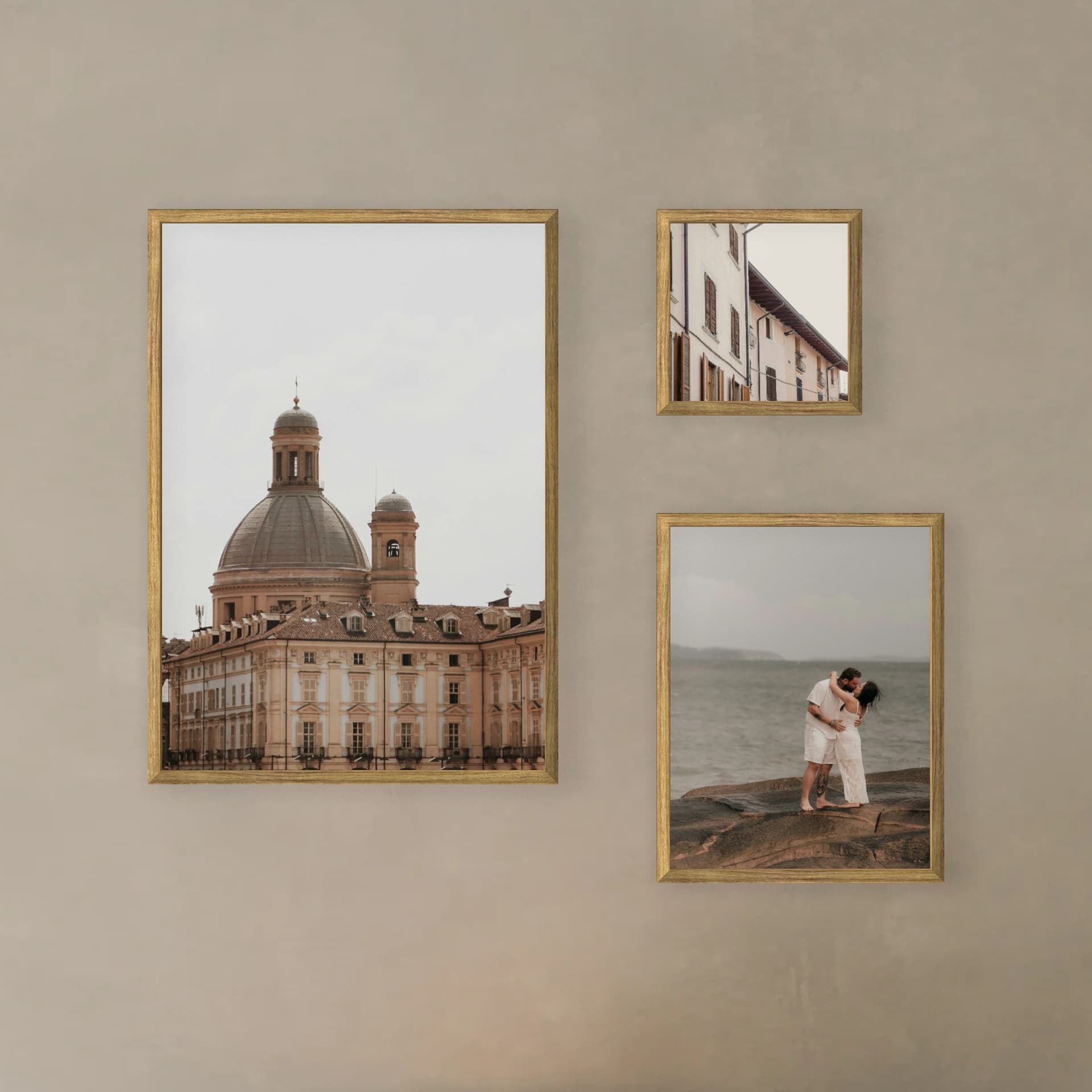 Mur de photos 3 cadres - Centerpiece Flow - vue principale