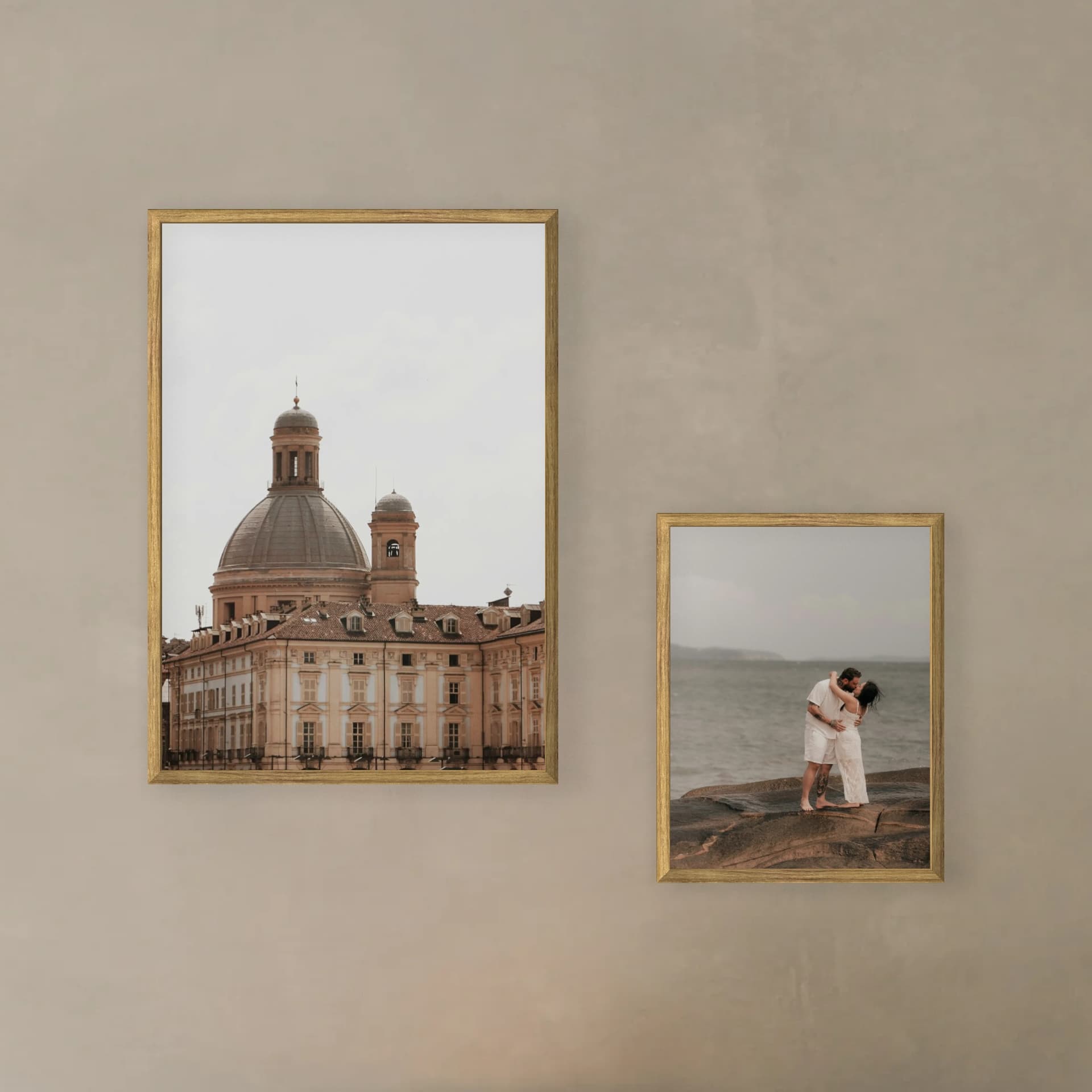 Mur de photos 2 cadres - Centerpiece Flow - vue principale