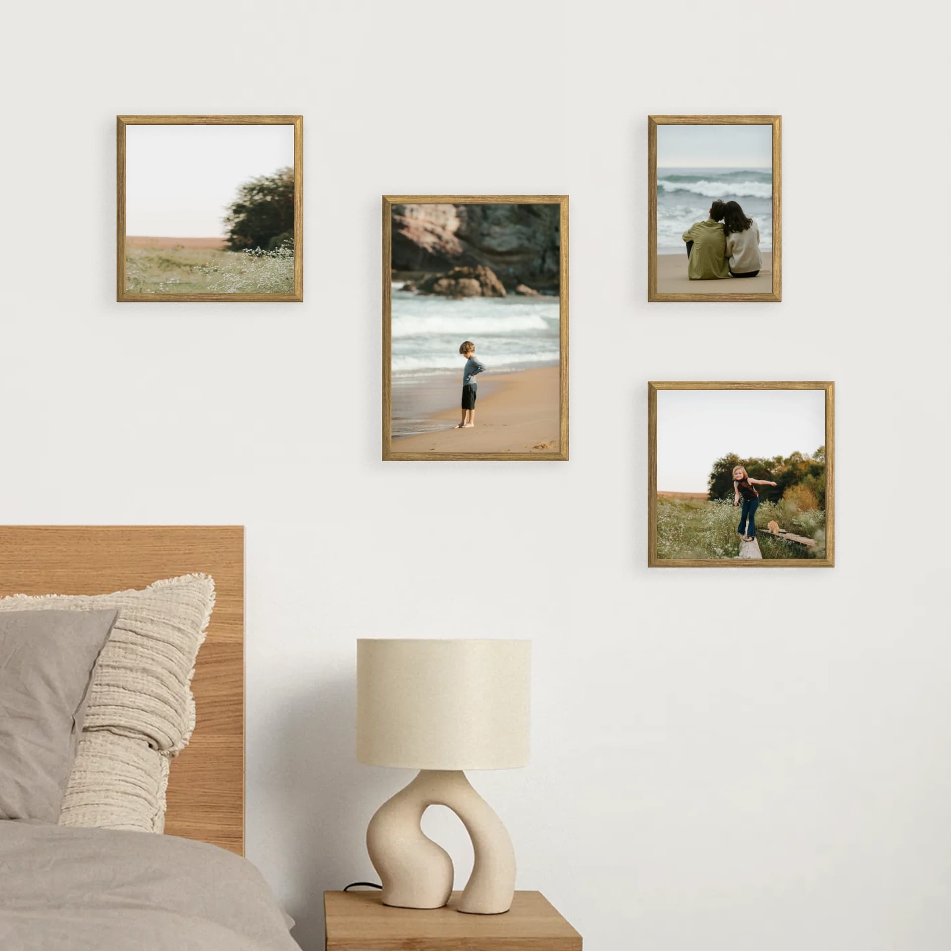 Τοίχος φωτογραφιών 4 κάδρα - Still Harmony - κύρια όψη